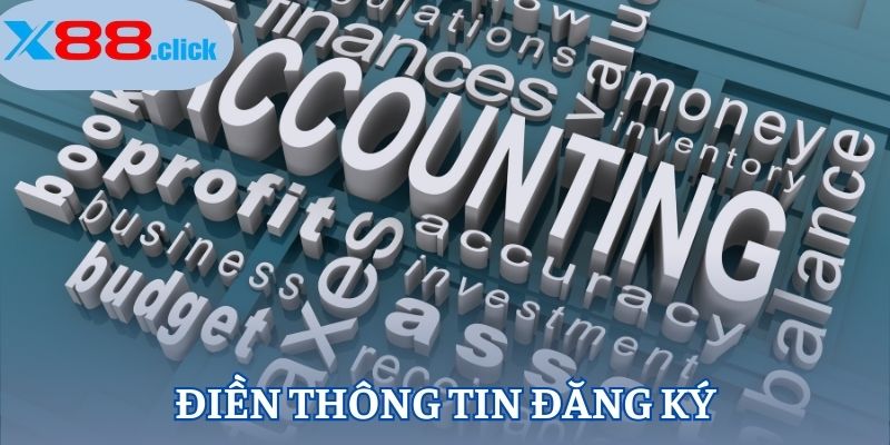 Điền thông tin đăng ký